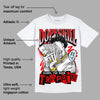 Cherry 11s DopeSkill T-Shirt Sorry I've Been Trappin Graphic