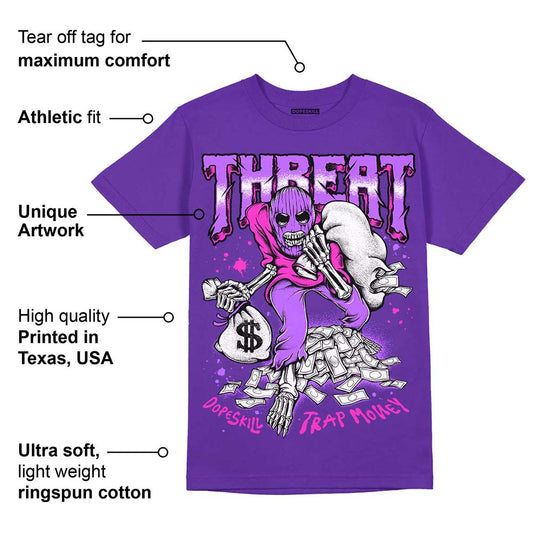 PURPLE Collection DopeSkill Purple T-shirt Threat Graphic