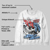 University Blue 6s DopeSkill Sweatshirt Drip Season Graphic