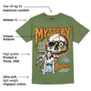 Olive 5s DopeSkill Olive T-shirt Mystery Ghostly Grasp Graphic