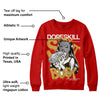 Red Collection DopeSkill Red Sweatshirt Stay It Busy Graphic