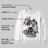 Harris Tweed x Black/Phantom Dunk DopeSkill Sweatshirt Smile Through The Pain Graphic