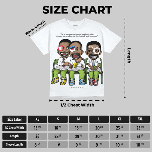 Dunk 'Chlorophyll' DopeSkill Oversize Print T-Shirt First Sunday Graphic