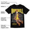 Black Tour Yellow AJ 4 Thunder DopeSkill Unisex T-Shirt Thunder Dunk Graphic