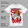 Red Cement 4S DopeSkill T-Shirt Stay It Busy Graphic