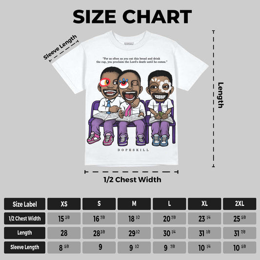 PURPLE Collection DopeSkill Oversize Print T-Shirt First Sunday Graphic