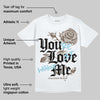 Kayano 12.1 Cream/Stillwater DopeSkill T-Shirt You’re Lost Without Me Graphic