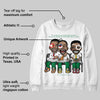 Lucky Green 5s DopeSkill Sweatshirt First Sunday Graphic