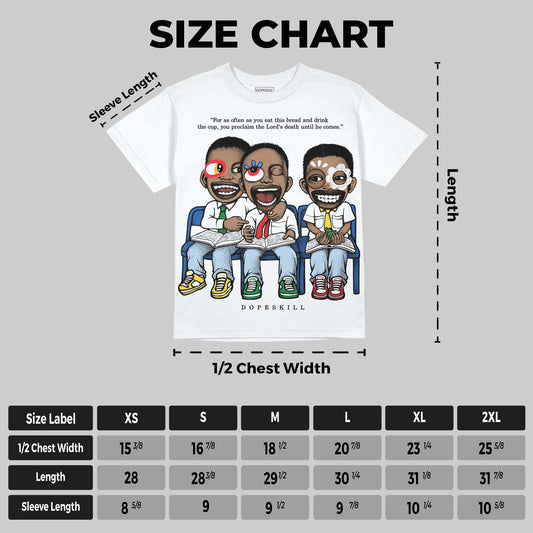 Space Jam 11s DopeSkill Oversize Print T-Shirt First Sunday Graphic