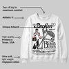 Harris Tweed x Black/Phantom Dunk DopeSkill Sweatshirt Broken Bones Graphic