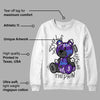 AJ 3 Dark Iris DopeSkill Sweatshirt Smile Through The Pain Graphic
