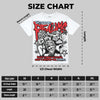Cherry 11s DopeSkill Oversize Print T-Shirt Distorted Realms Graphic