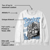 University Blue 6s DopeSkill Sweatshirt Pocket Change Graphic