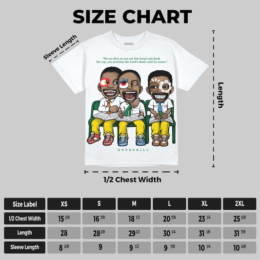 Dunk Reverse Brazil DopeSkill Oversize Print T-Shirt First Sunday Graphic