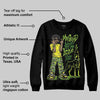 Neon Green Collection DopeSkill Sweatshirt My Grind Won't Let Me Lose Graphic
