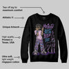 PURPLE Collection DopeSkill Sweatshirt My Grind Won't Let Me Lose Graphic