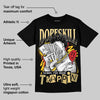 Quai 54 x Tour Yellow Black 1s DopeSkill T-Shirt Sorry I've Been Trappin Graphic