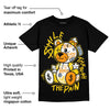 Yellow Ochre 6s DopeSkill T-Shirt Smile Through The Pain Graphic