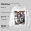 Harris Tweed x Sesame/Violet Mist Dunk DopeSkill Sweatshirt Pocket Change Graphic