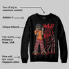 Red Collection DopeSkill Sweatshirt My Grind Won't Let Me Lose Graphic
