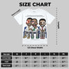 Black and White Collection DopeSkill Oversize Print T-Shirt First Sunday Graphic