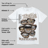 Kayano 12.1 Cream/Stillwater DopeSkill T-Shirt The Mouth With No Droughts Graphic