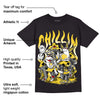 Black Tour Yellow AJ 4 Thunder DopeSkill T-Shirt Chillin Graphic