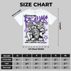 PURPLE Collection DopeSkill Oversize Print T-Shirt Distorted Realms Graphic