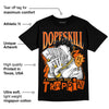 Brilliant Orange 12s DopeSkill T-Shirt Sorry I've Been Trappin Graphic