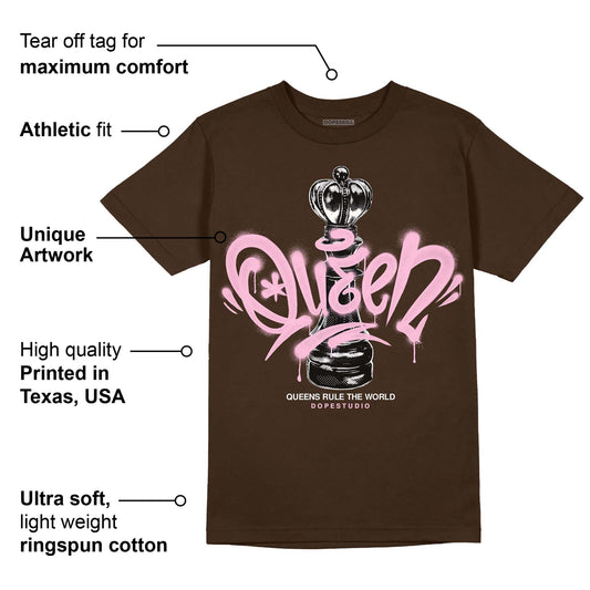 Neapolitan 11s DopeSkill Velvet Brown T-shirt Queen Chess Graphic