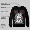Harris Tweed x Denim Turquoise Dunk DopeSkill Sweatshirt Real Lover Graphic