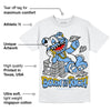 Powder Blue 9s DopeSkill T-Shirt Born To Be Rich Graphic
