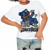 Diffused Blue 11s DopeSkill Toddler Kids T-shirt Born To Be Rich Graphic