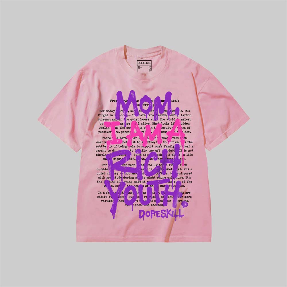 Mom, I Am A Rich Youth DopeSkill Premium T-shirt Streetwear - Blossom