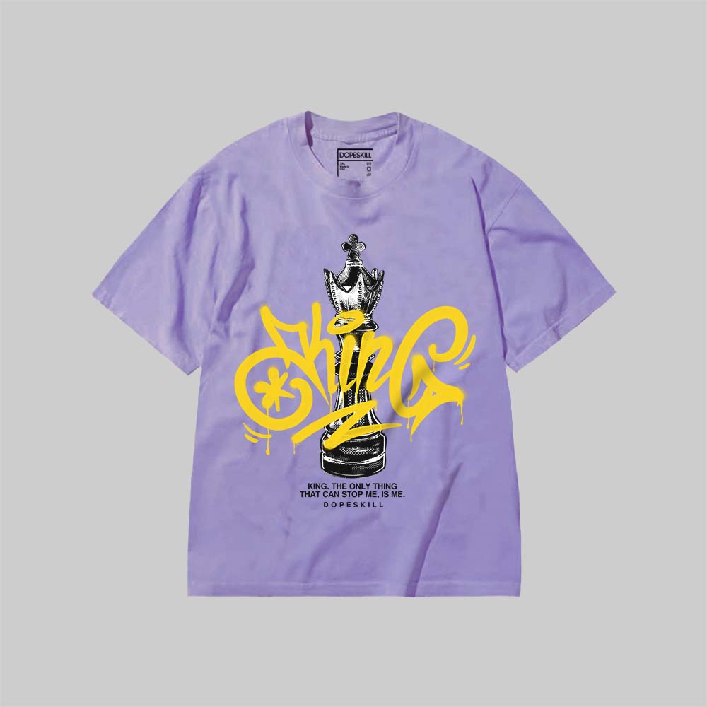 King Chess DopeSkill Premium T-shirt Streetwear - Violet