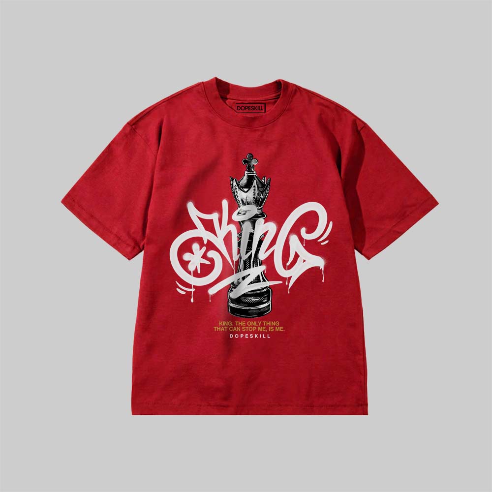 King Chess DopeSkill Premium T-shirt Streetwear - Red