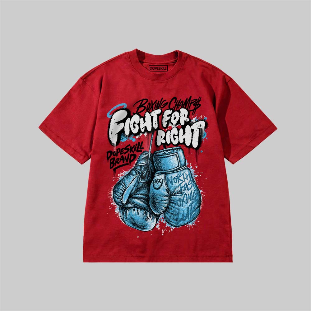 Fight For Right DopeSkill Premium T-shirt Streetwear - red