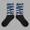 Jordan 11 Low “Space Jam” DopeSkill Sublimated Socks Abstract Tiger Graphic Streetwear