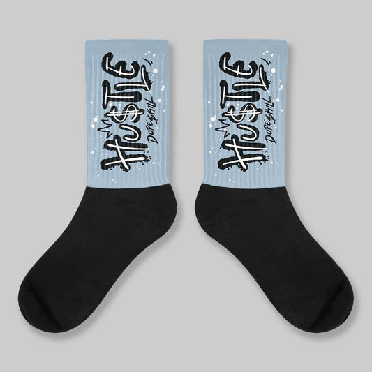 Blue Suede 40s DopeSkill Sublimated Sock Hustle Graphic