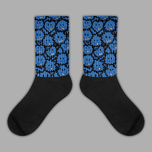 Jordan 11 Low “Space Jam” DopeSkill Sublimated Socks Slime Graphic Streetwear