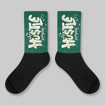 OG “Fir” 1s DopeSkill Sublimated Sock Hustle Graphic