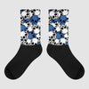 Jordan 11 Low “Space Jam” DopeSkill Sublimated Socks Drawn Skulls Graphic Streetwear