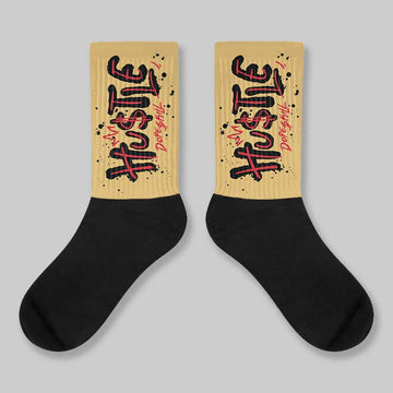 Pizza 4s DopeSkill Sublimated Sock Hustle Graphic
