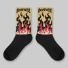 Pizza 4s DopeSkill Sublimated Sock FIRE Graphic