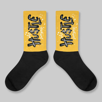 Tokyo 5s DopeSkill Sublimated Sock Hustle Graphic