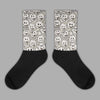Jordan 5 SE “Sail” DopeSkill Sublimated Socks Slime Graphic Streetwear