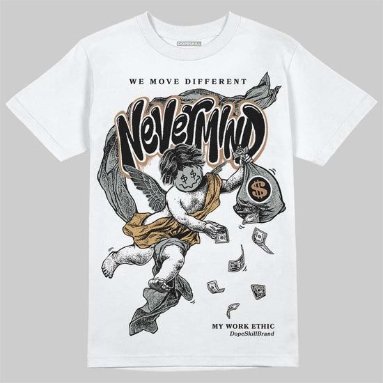 New Balance 1906R ‘White Gold’ DopeSkill T-Shirt Nevermind Graphic Streetwear - White