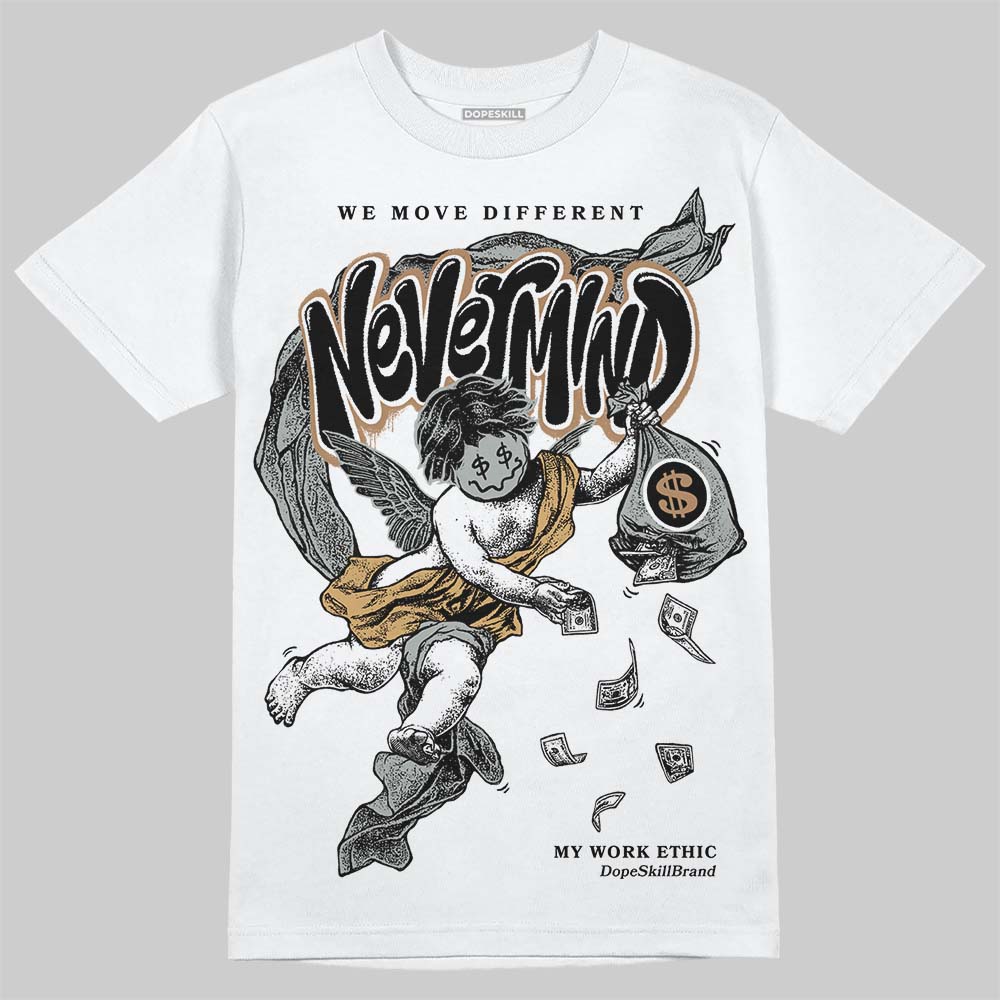 New Balance 1906R ‘White Gold’ DopeSkill T-Shirt Nevermind Graphic Streetwear - White