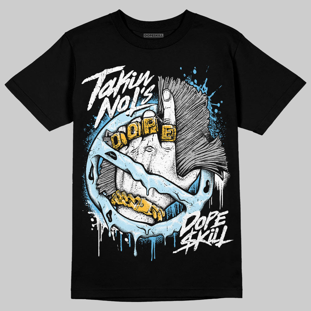 Jordan 11 Retro Legend Blue DopeSkill T-Shirt Takin No L's Graphic Streetwear - Black