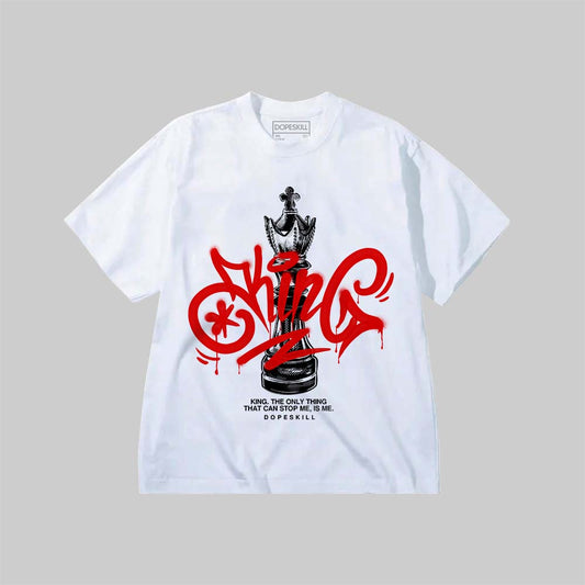King Chess DopeSkill Premium T-shirt Streetwear - White